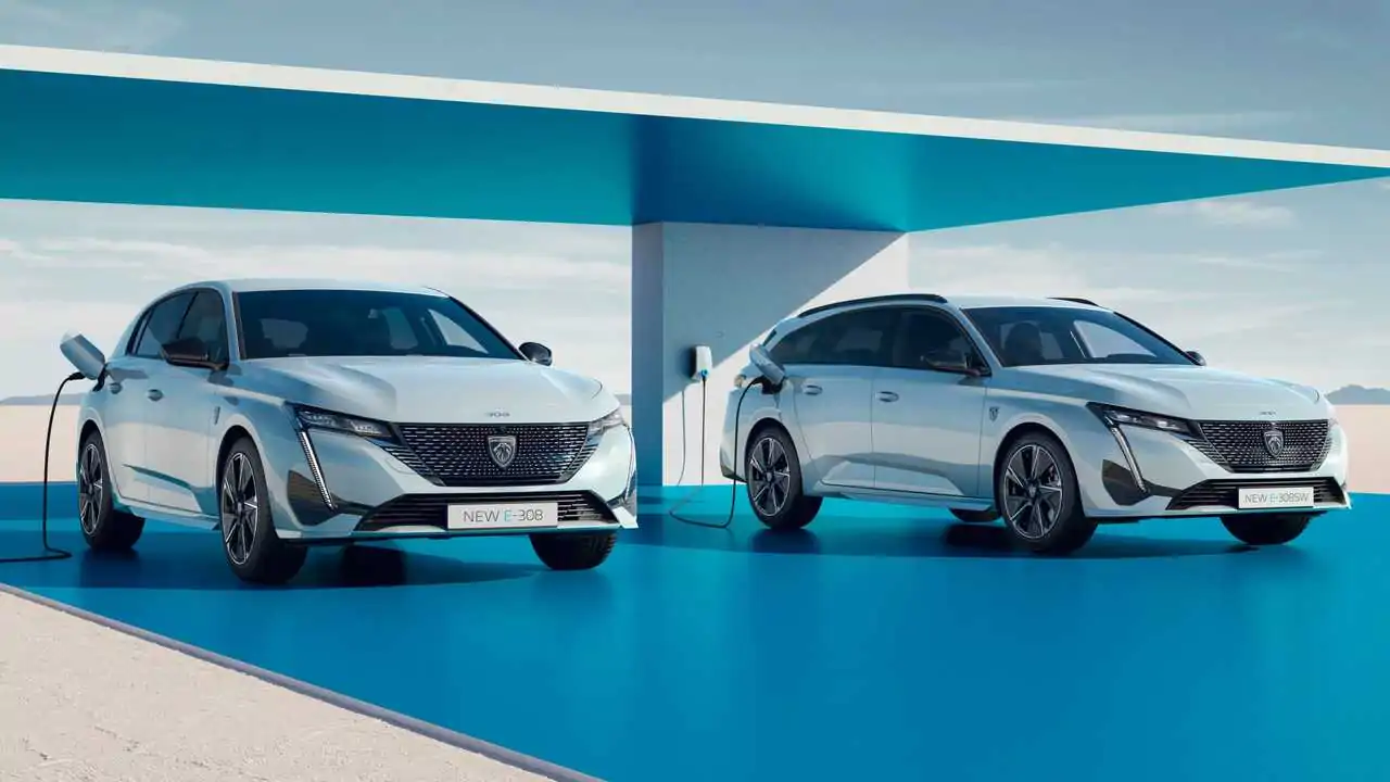 15 propers models de camioneta elèctrica (familiar): Peugeot E-308 SW