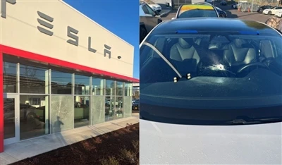 Botiga Tesla a Oregon Shot At Again